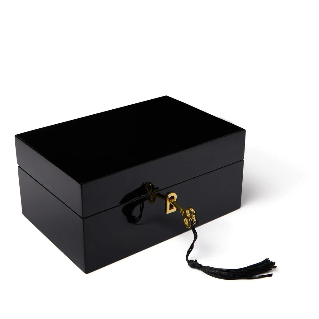 Orelia London Black Lacquered Jewellery Box 2