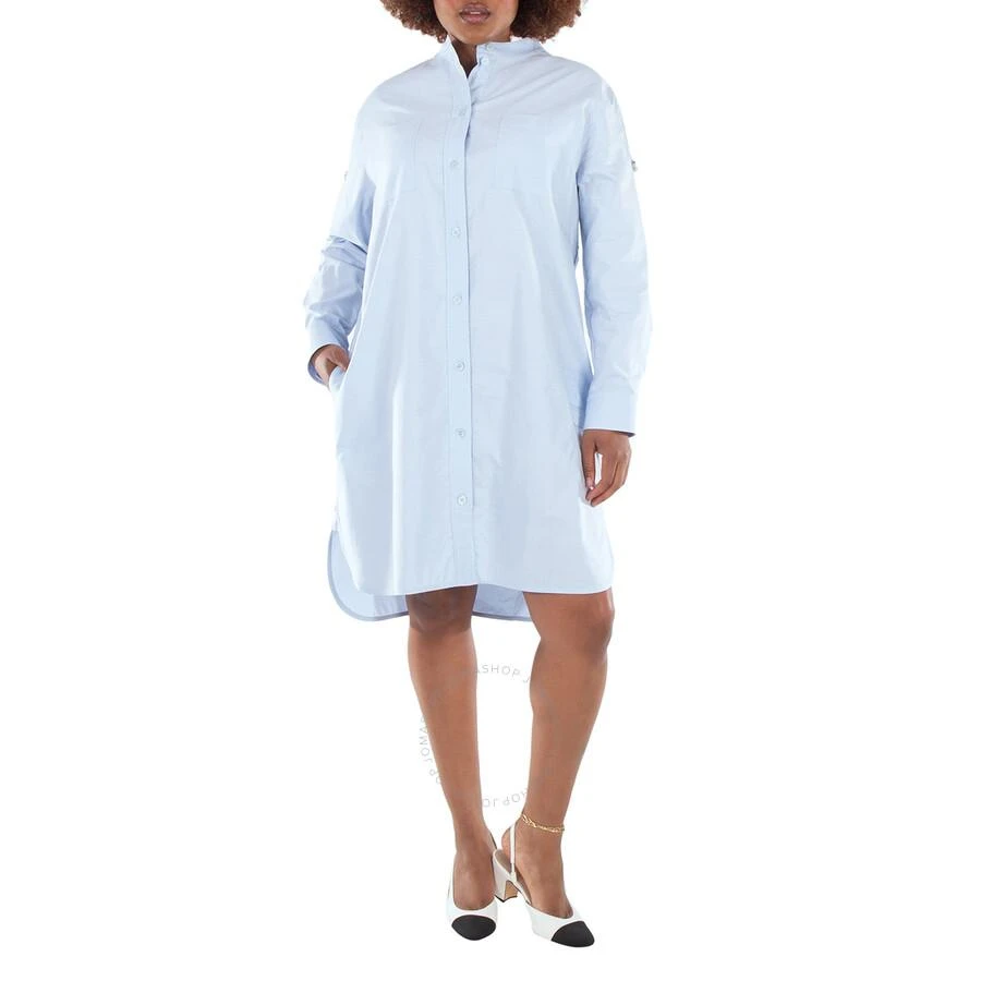 Burberry Burberry Long Sleeve Belted Cotton Shirt Dress, Brand Size 14 (US Size 12) 2