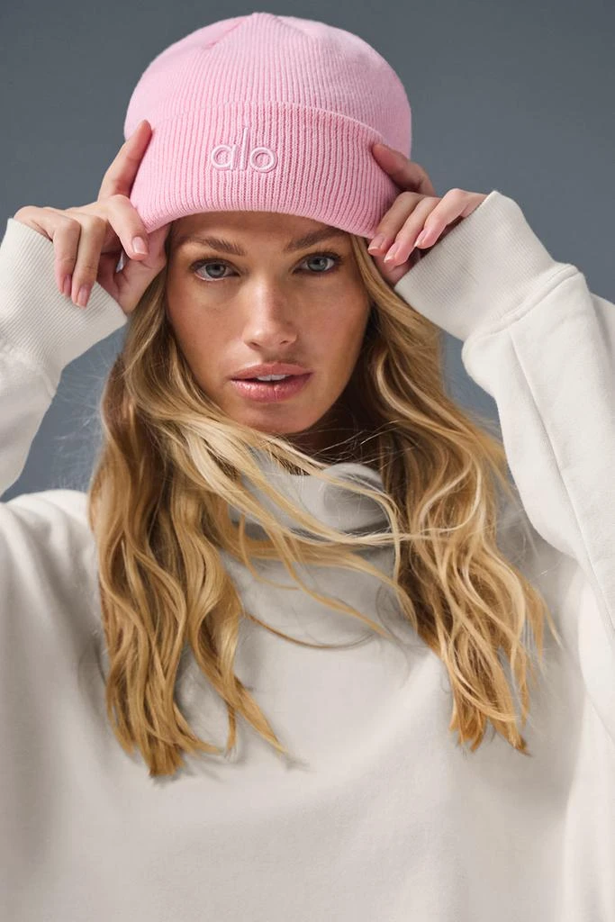 Alo Notable Beanie - Sweet Pink 4