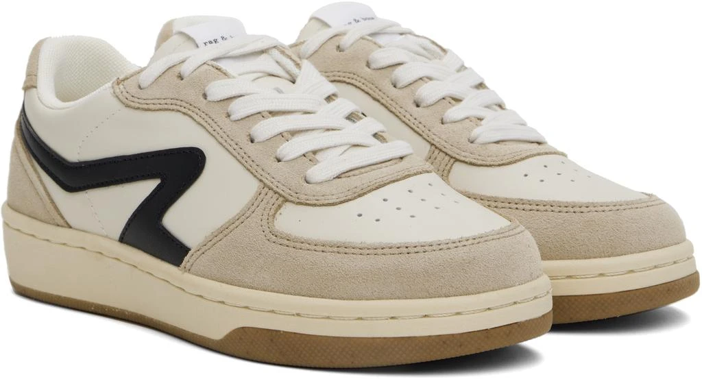 Rag & Bone Beige Retro Court Leather Sneakers 4