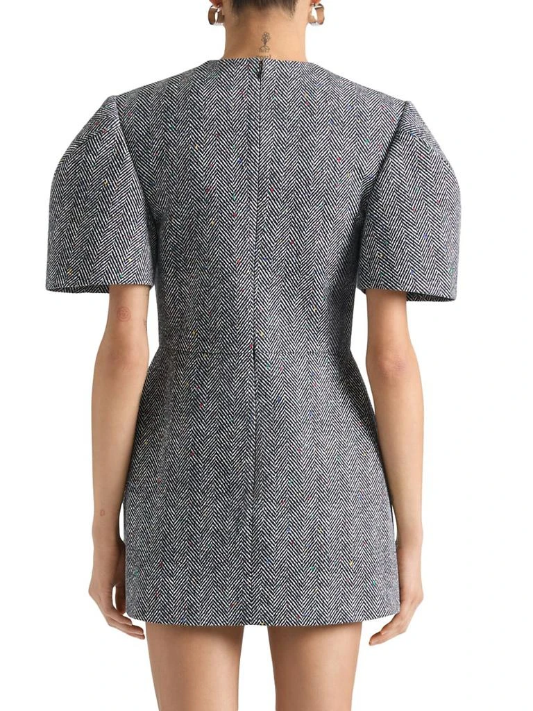 Givenchy Dress in Cotton Herringbone 3