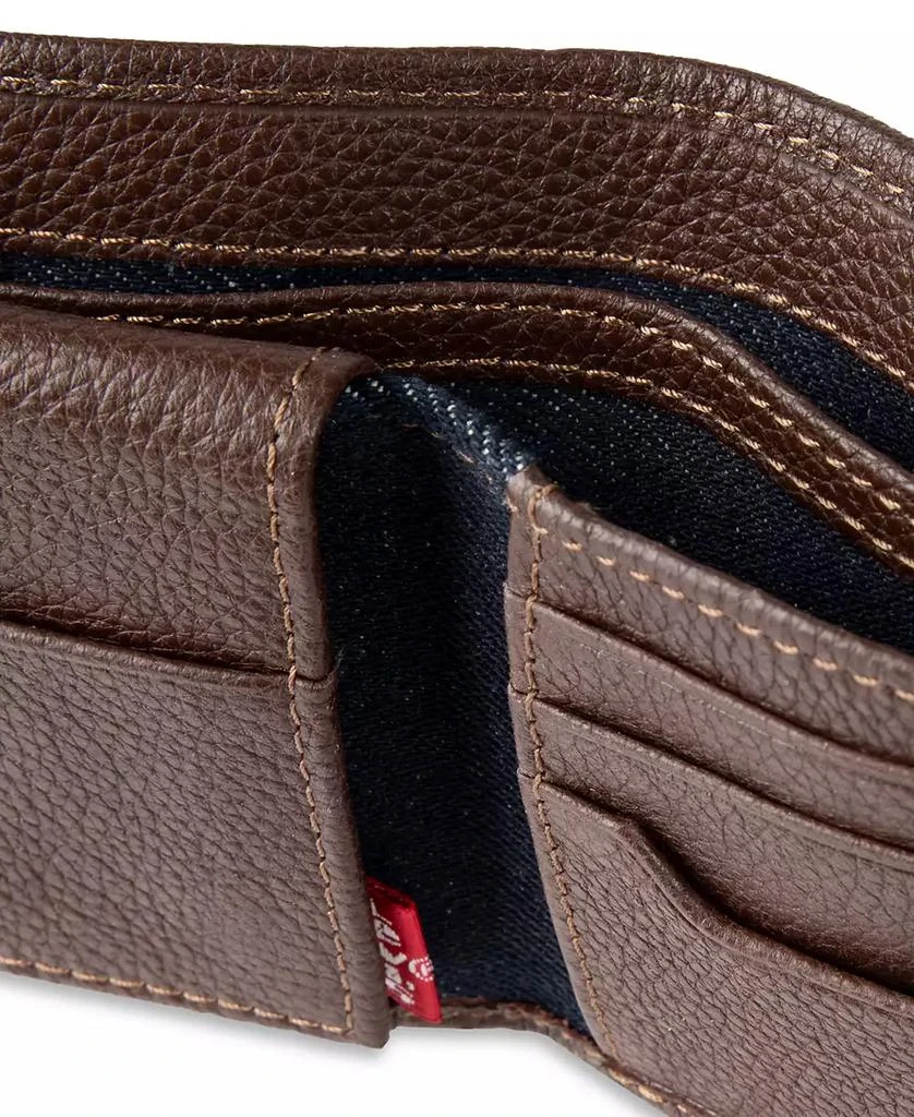 Levi's Men's Bill Divider and Ornament Passcase Wallet 8
