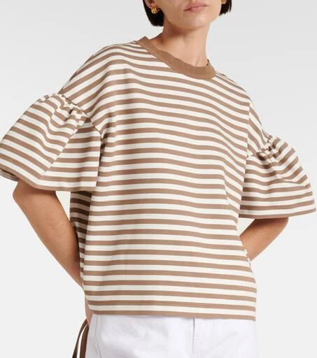 Max Mara Peirak striped jersey T-shirt 4