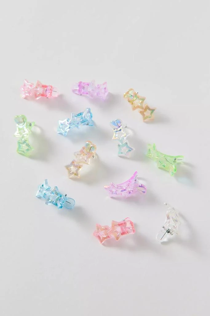 Vintage 
ReMADE by UO Vintage By UO Colorful Star Mini Claw Clips