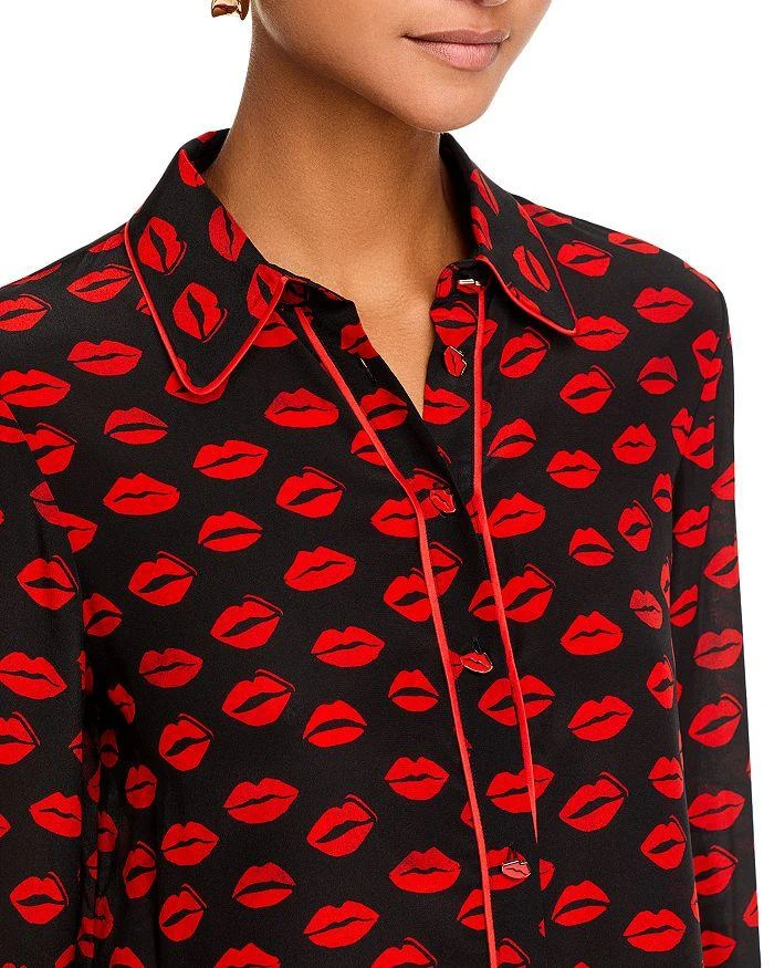 Alice + Olivia Willa Silk Shirt 5