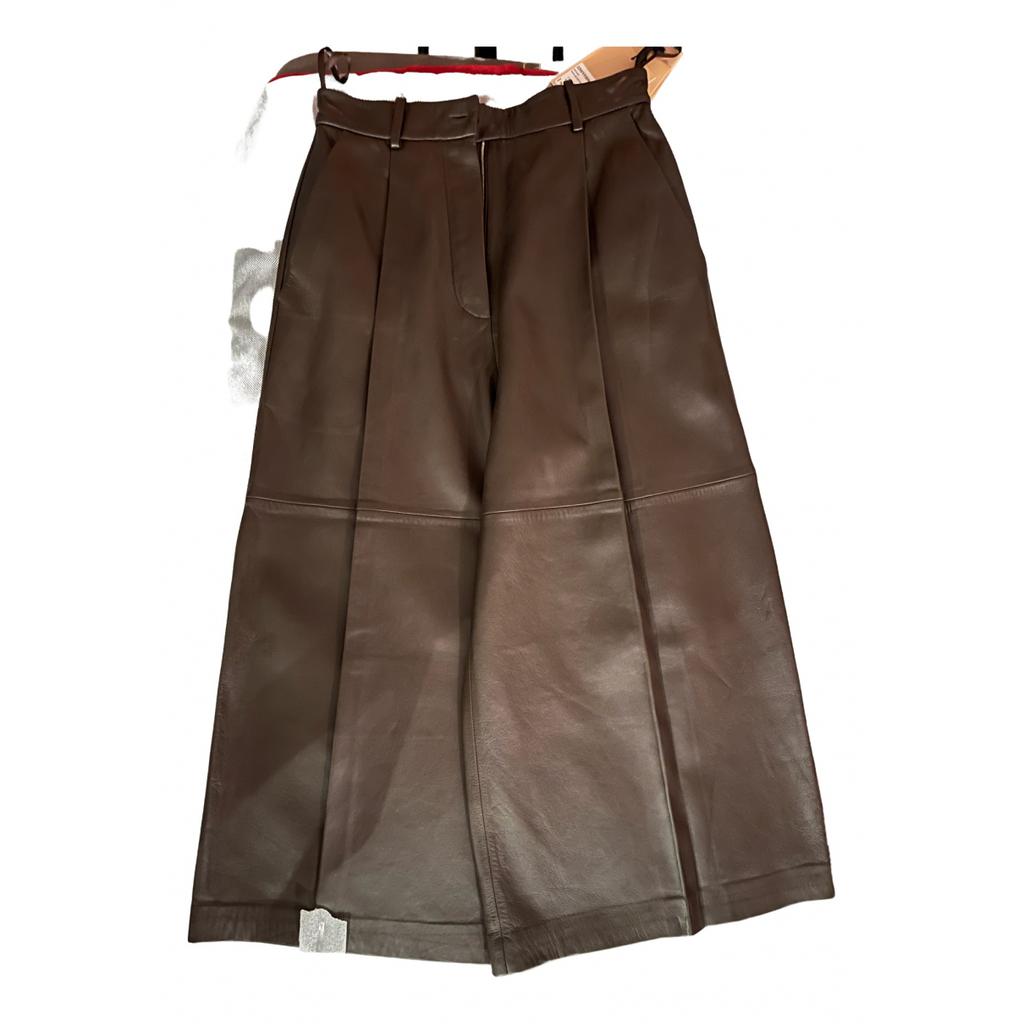 Yves Salomon Yves Salomon Leather trousers