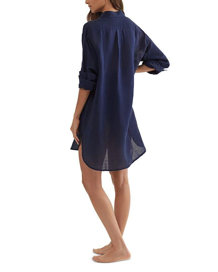 Ralph Lauren Boyfriend Shirt Swim Cover-Up 4