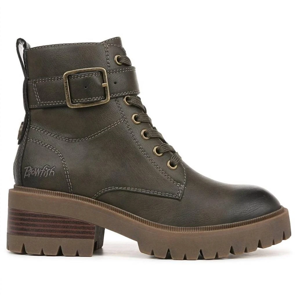 Blowfish Women's Jagger Boot In Olive 2