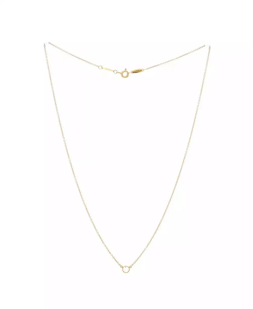 Pre-Owned Tiffany 
Co Elsa Peretti Diamonds By The Yard Pendant Necklace 5