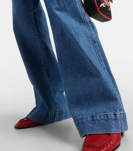 Staud Grayson wide-leg jeans 5