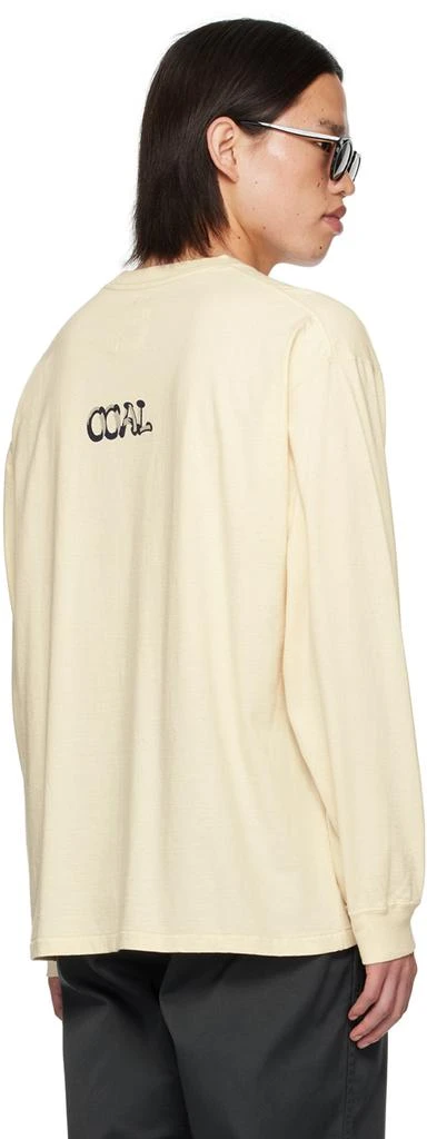 Nanamica Beige 'OOAL' Long Sleeve T-Shirt 3