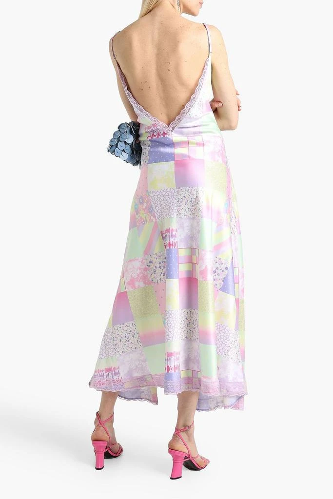 all lace maternity dress Mama Off-The Shoulder Lace Maternity Maxi Dress Baby Blue / M main image 1