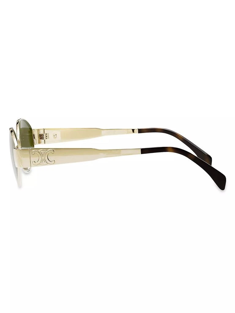 Celine Triomphe 54MM Oval Sunglasses 5