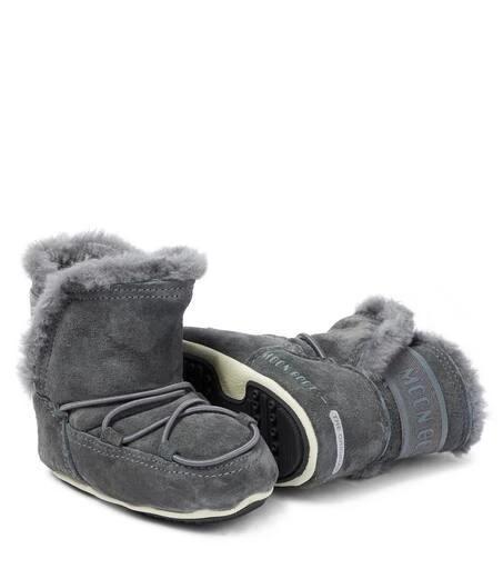 Moon Boot Crib suede snow boots 5
