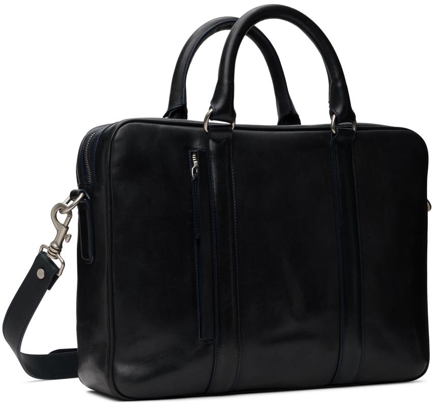 Officine Creative Black Quentin 010 Briefcase