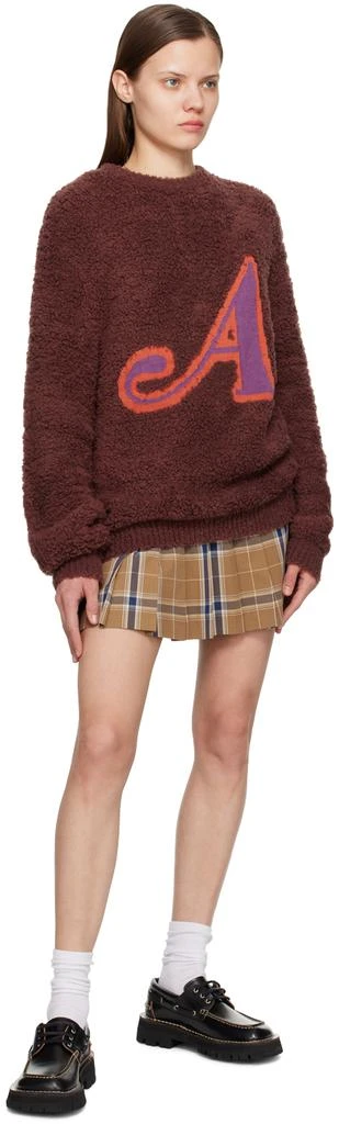 Awake NY Brown 'A' Sweatshirt 4