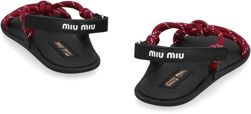 Miu Miu Riviere Rope Sandals 2