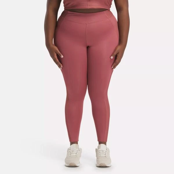Reebok Yoga High-Waisted Performance Rib Leggings (Plus Size) 1
