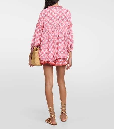 Poupette St Barth Clara printed blouse 3