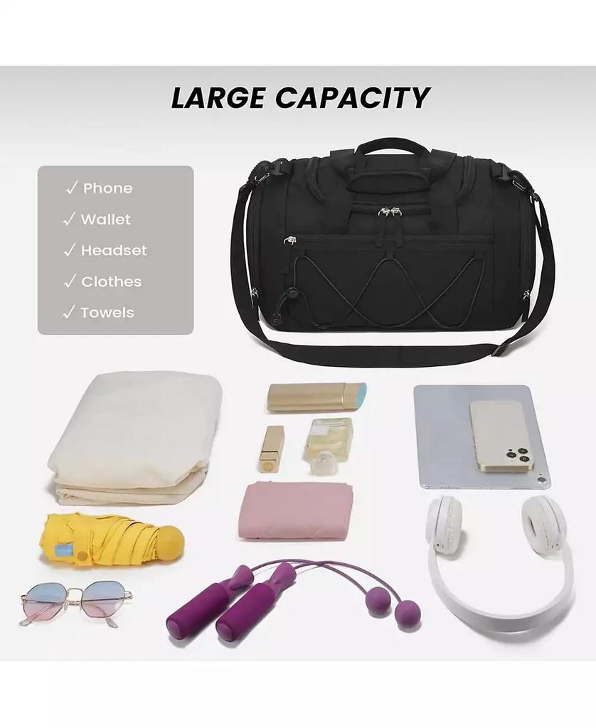 Urtala Roomy Gym Bag for Men - 21 Inches Duffle Bag with Shoe Compartment, Lightweight Travel Bag for Sports, Gym & Weekend Trips 6