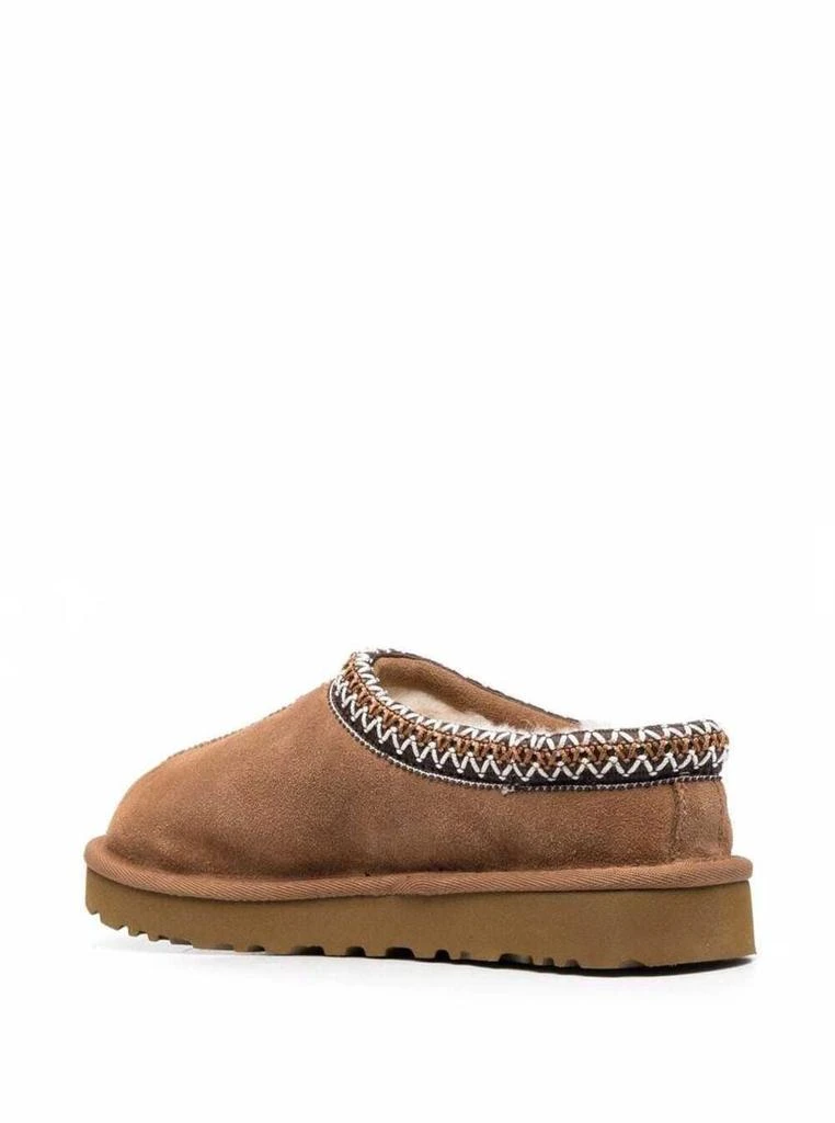 UGG 'Tasman' Beige Mules With Embossed Logo In Suede Woman 3