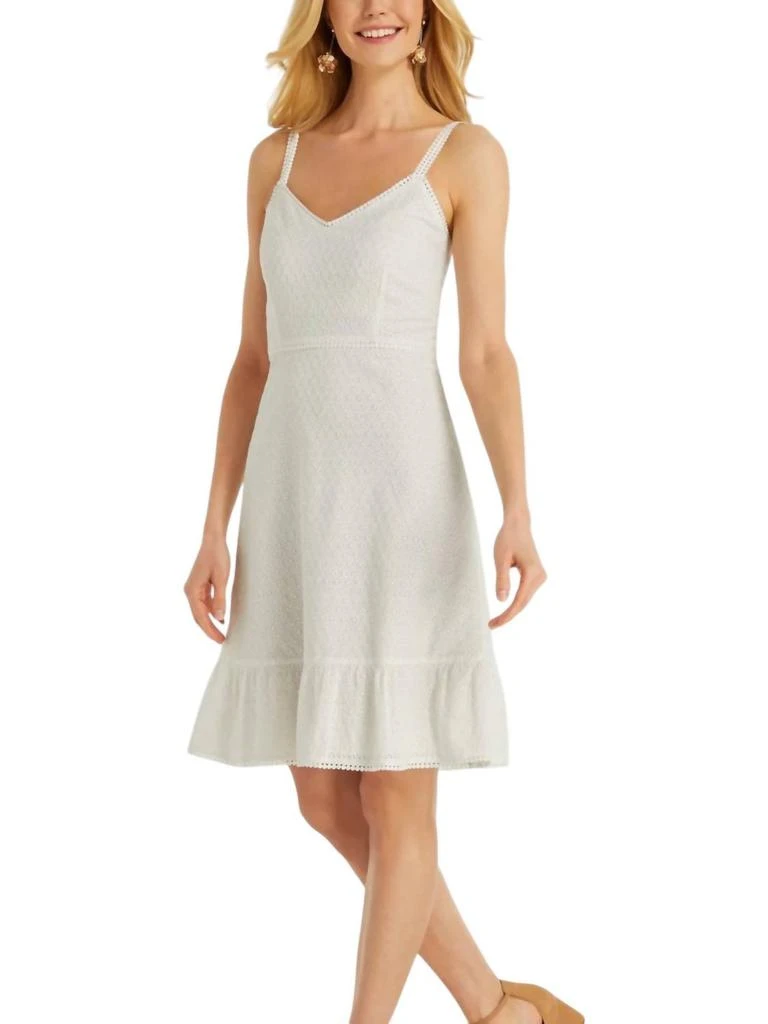 Draper James Draper James - Collection Eyelet Flounce Dress 1