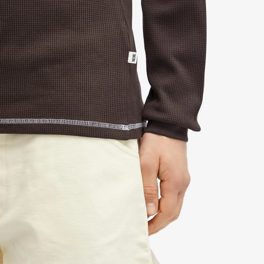 Wood Wood Wood Wood Emil Waffle Long Sleeve Tee 5