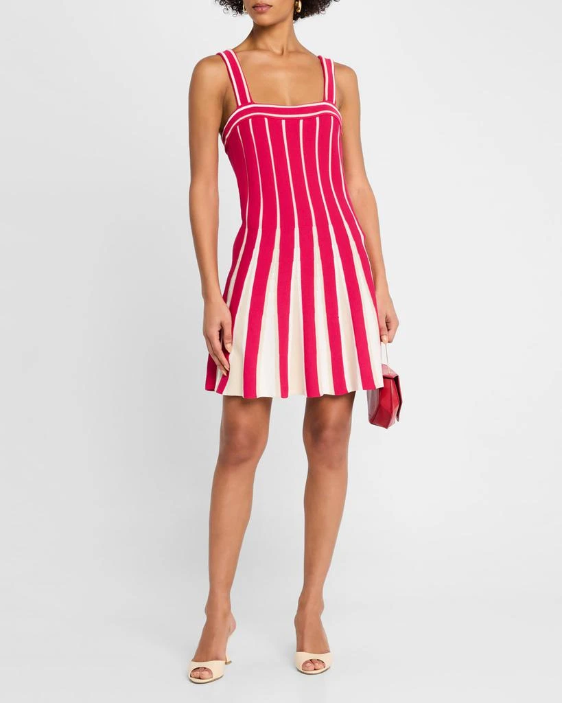 Ramy Brook Eloise Striped Knit Mini Dress 4