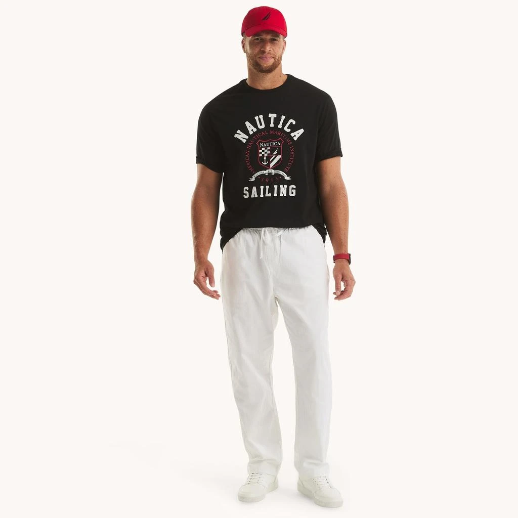 Nautica Mens Big & Tall Sailing Graphic T-Shirt 3