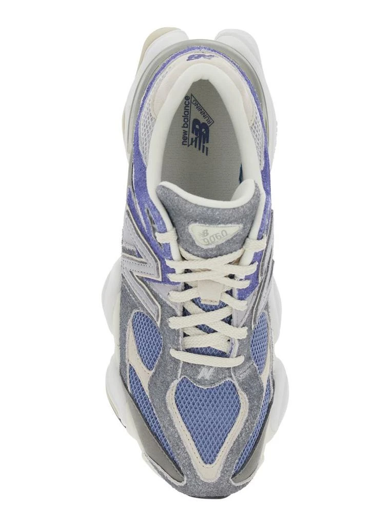New Balance Multicolor Low Top Sneaker With Logo Detail On The Side In Suede And Tech Fabric Unisex 4