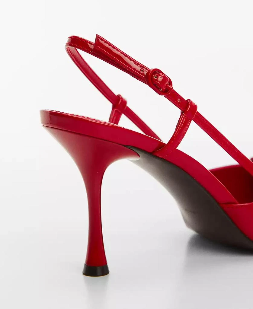 Mango Women's Sling Back Heel Shoes 3