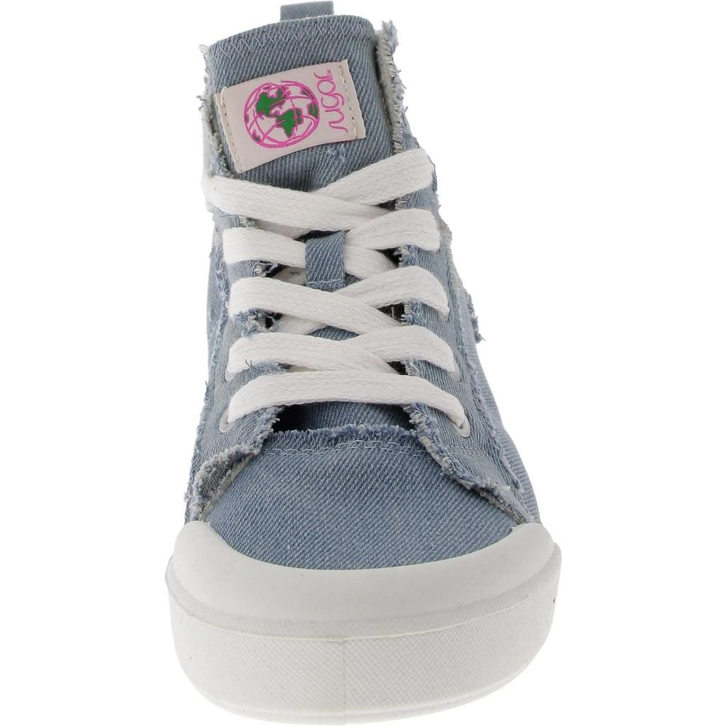 Sugar Fyres Womens Denim High-Top Casual And Fashion Sneakers 3