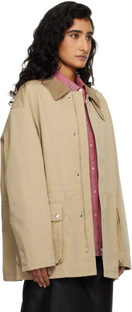 Dunst Beige Cotton Chore Jacket 2