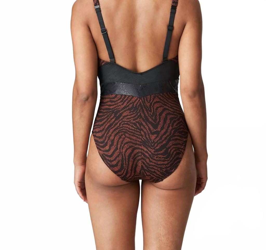 PrimaDonna Issambres Plunge Swimsuit In Black