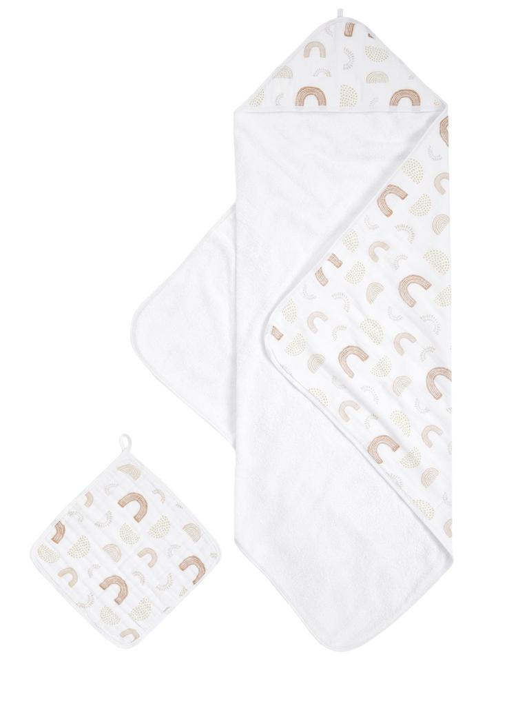 ADEN + ANAIS Towel & Washcloth Set