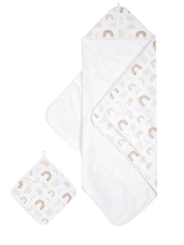 ADEN + ANAIS Towel & Washcloth Set 1