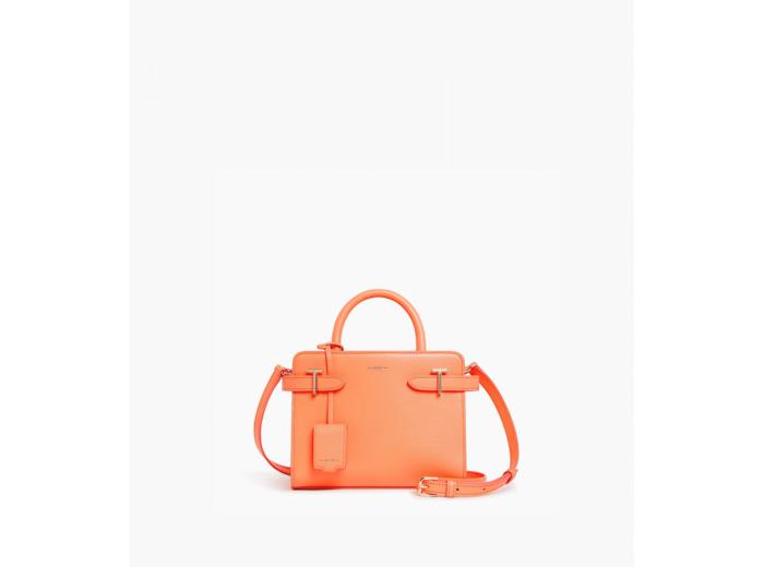 le tanneur Petit sac à main Emilie en cuir signature T