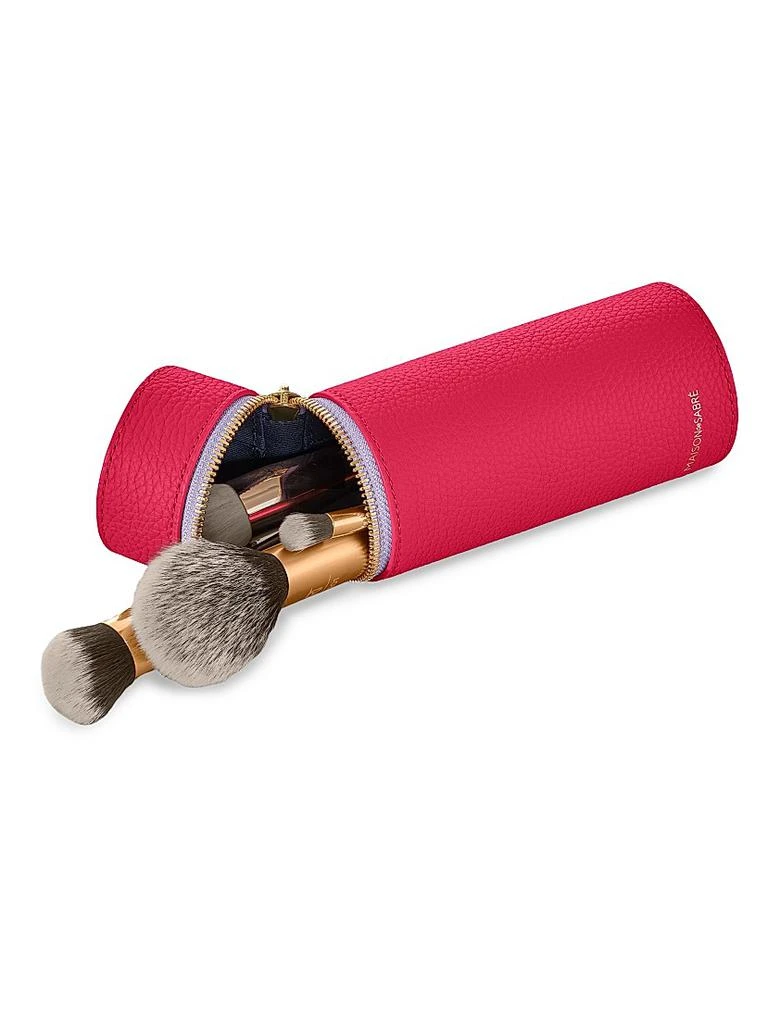 Maison de Sabre Leather Brush Case 2