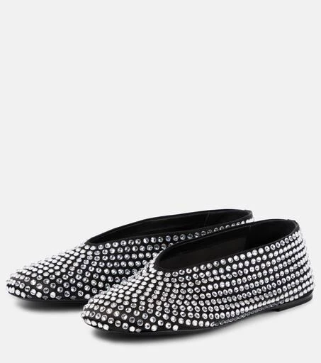 Khaite Marcy embellished ballet flats 5