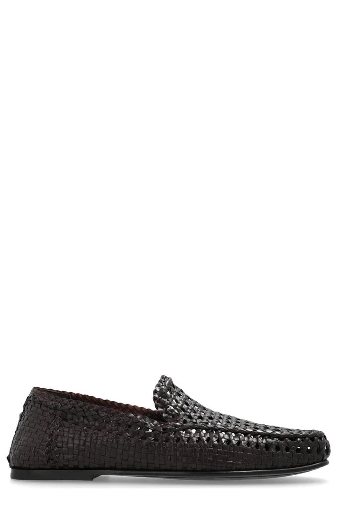 Dolce & Gabbana Dolce & Gabbana Hand-Woven Driver Loafers 1