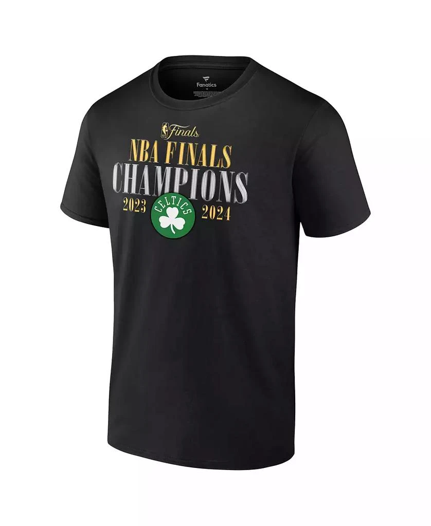 Fanatics Men's Boston Celtics 2024 NBA Finals Champions Fade Away Jumper Roster Signature T-Shirt 2