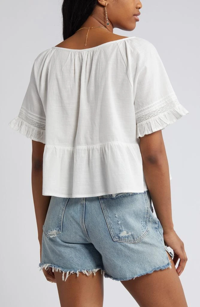 BP. Lace Trim Cotton Top 9