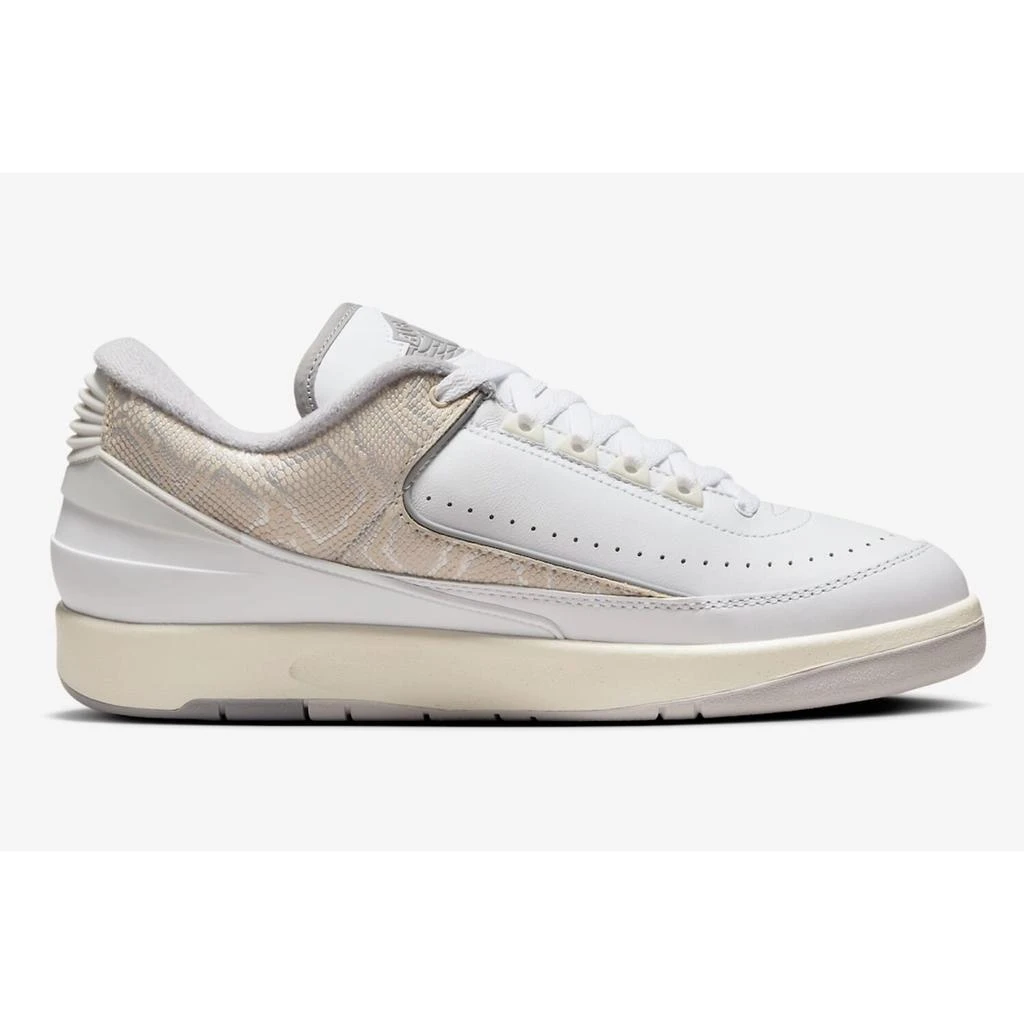 NIKE Air Jordan 2 Retro Low White/Cement Grey-Sanddrift  DV9956-100 Men's 2