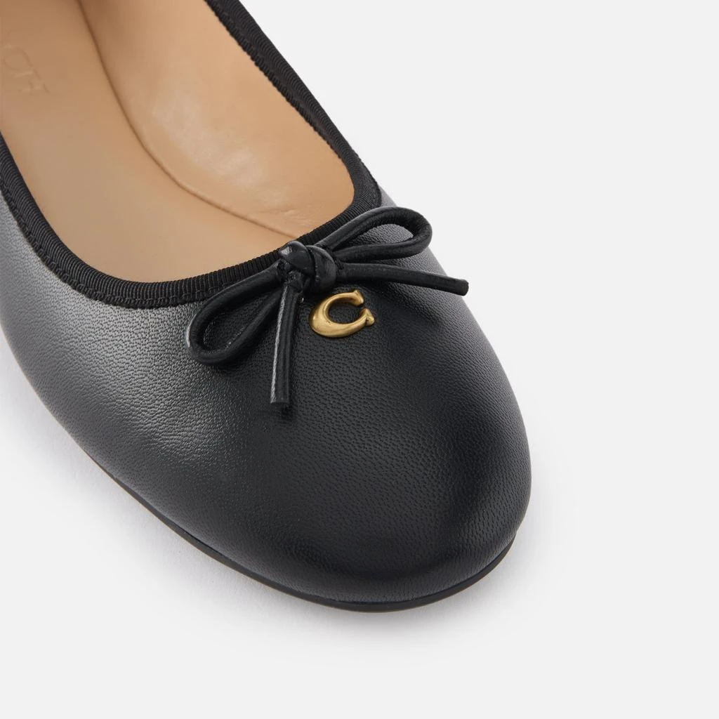 Coach Coach Women's Abigail Leather Ballet Flats 3