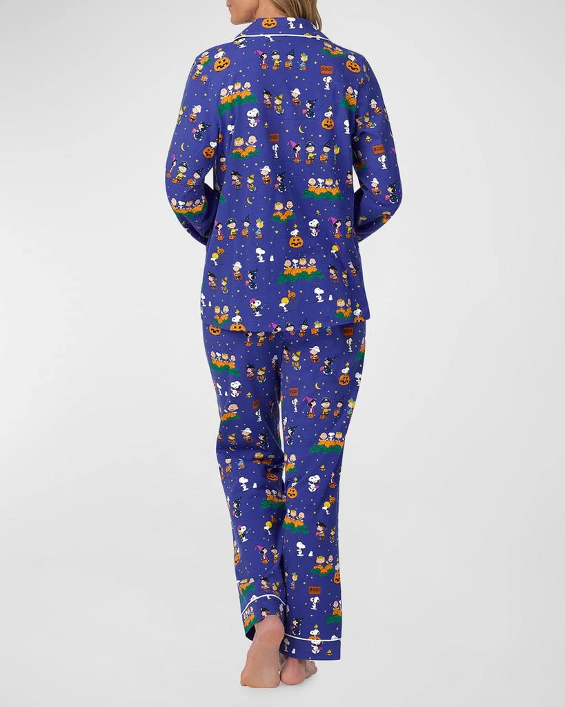 BedHead x Peanuts Halloween Peanuts-Print Jersey Pajama Set 3