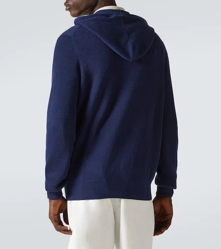 Brunello Cucinelli Zip-up cotton hoodie 4