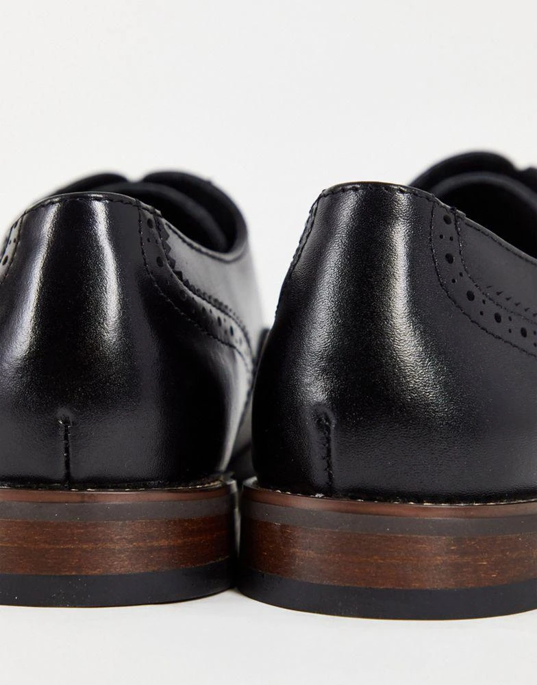 Gianni Feraud Gianni Feraud lace up brogue in black 3