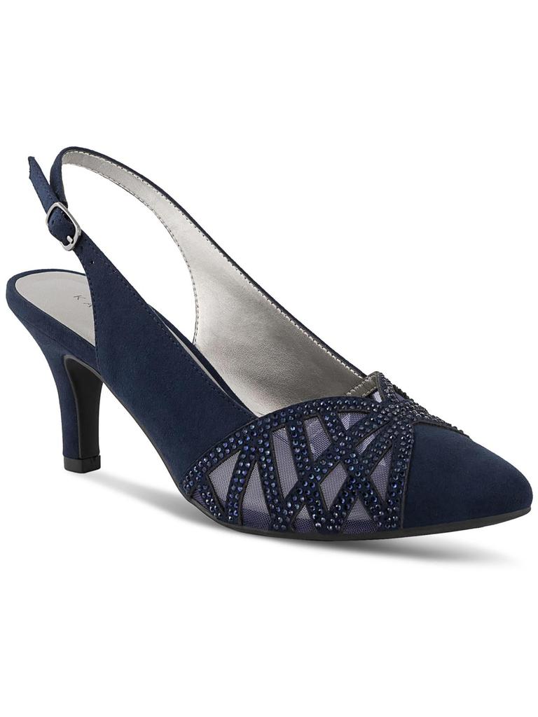 Karen Scott Gillis  Womens Buckle Slip On Pumps