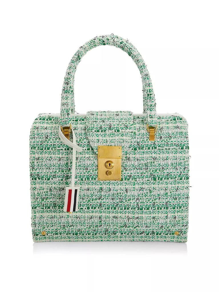 Thom Browne Mrs. Thom Tweed Box Top Handle Bag 1