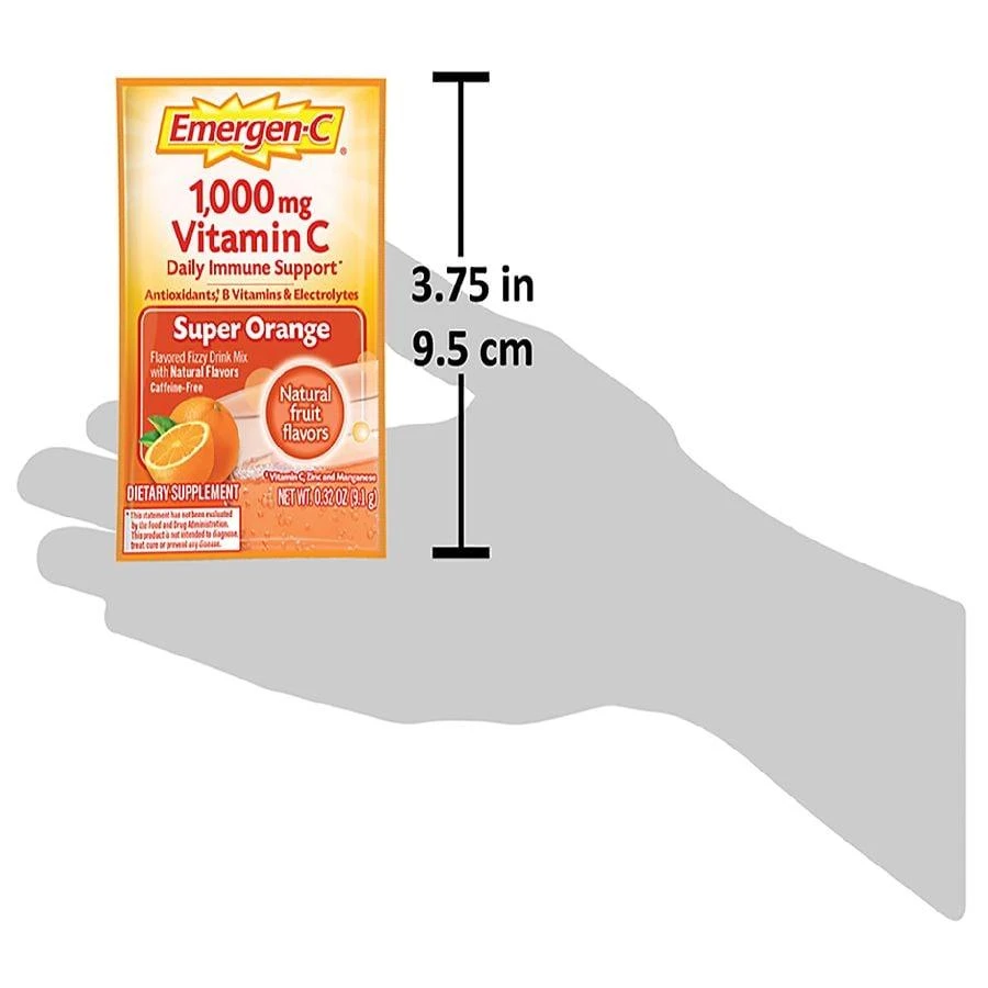 Emergen-C Daily Immune Support Drink with 1000 mg Vitamin C Super Orange 5